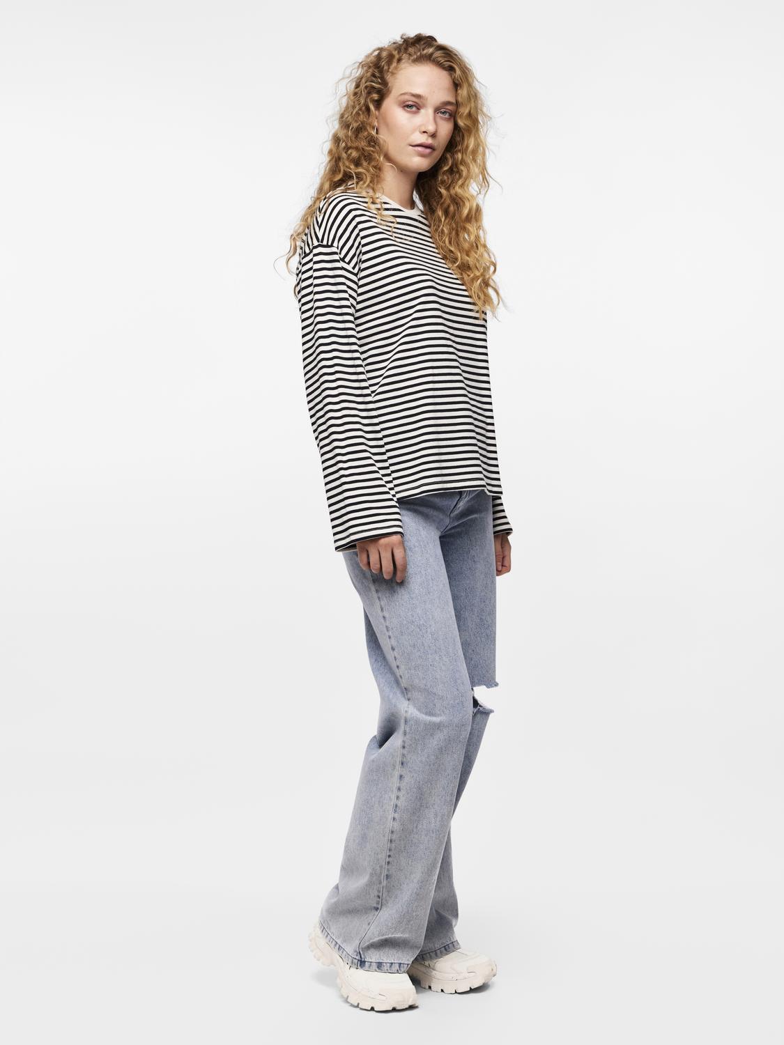 PCSADIE T-Shirt - Cloud Dancer